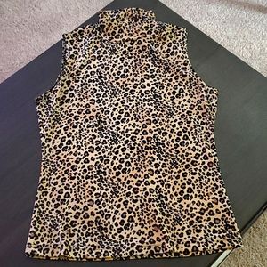 Small Frazier Lawrence Cheetah Print Top